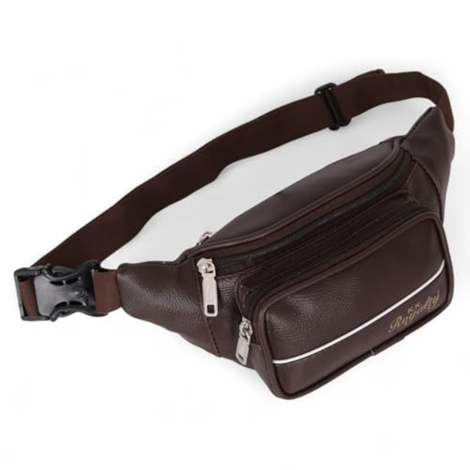 Premium Leather Crossbody Sling Bag, Brown